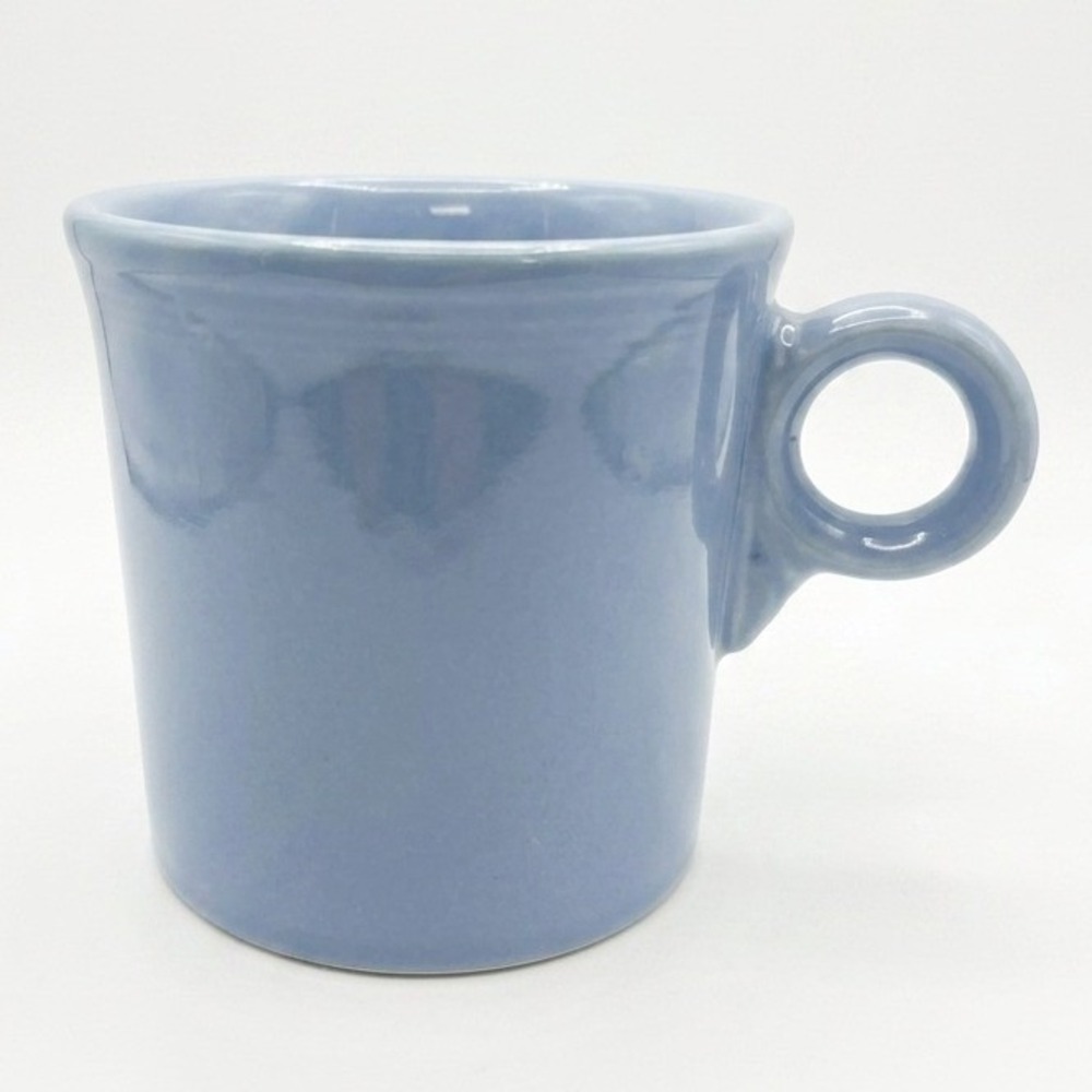 Fiesta Periwinkle Blue Ring Handled Mug Retired HLC Post-86 Coffee Cup 1989-2006